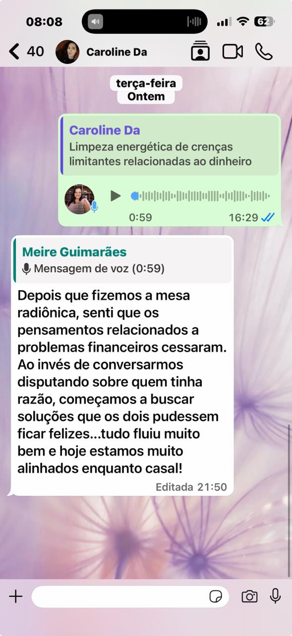 Depoimento de Caroline