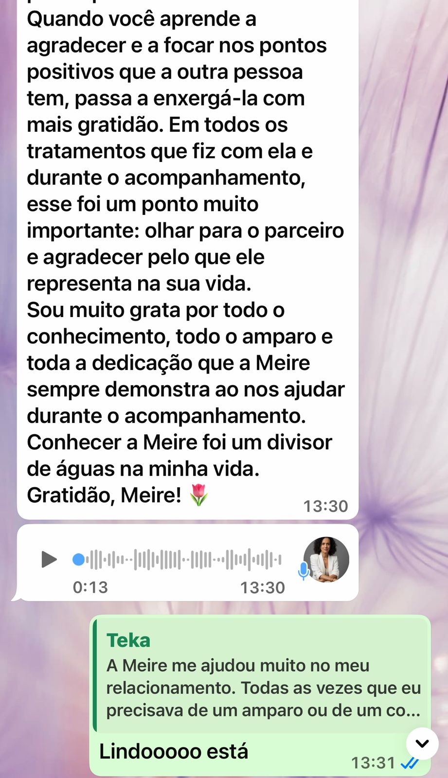 Depoimento de Teka — parte 2